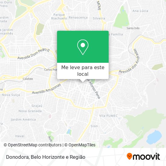Donodora mapa