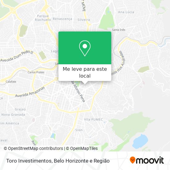 Toro Investimentos mapa