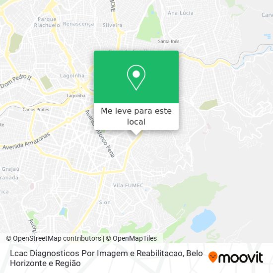 Lcac Diagnosticos Por Imagem e Reabilitacao mapa