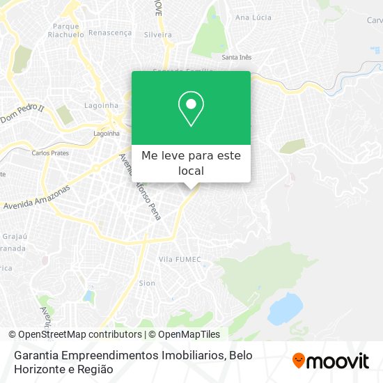 Garantia Empreendimentos Imobiliarios mapa