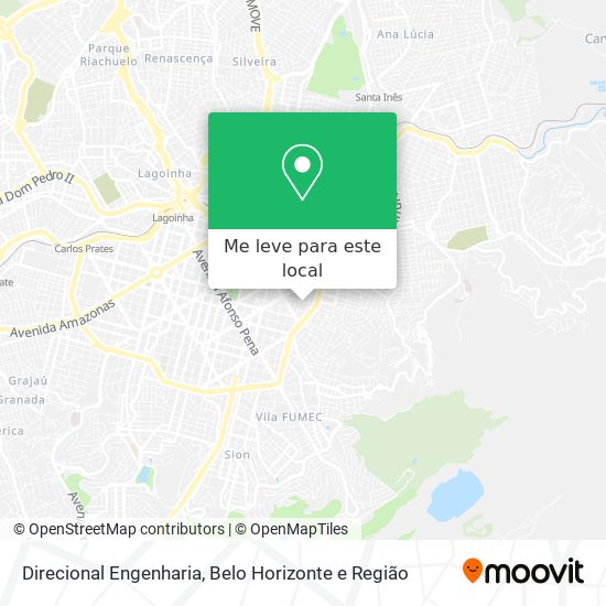 Direcional Engenharia mapa