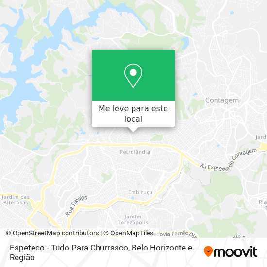 Espeteco - Tudo Para Churrasco mapa