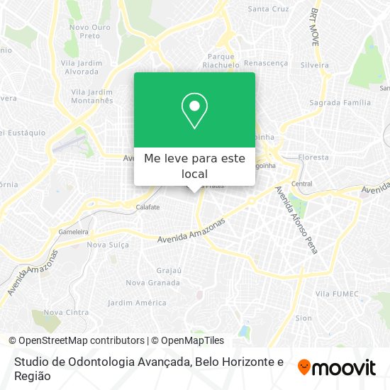 Studio de Odontologia Avançada mapa