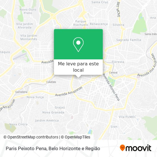 Paris Peixoto Pena mapa