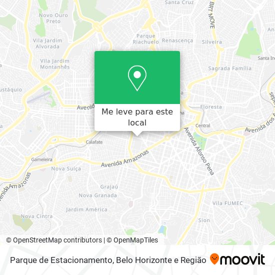 Parque de Estacionamento mapa