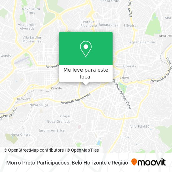 Morro Preto Participacoes mapa