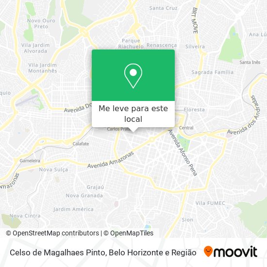Celso de Magalhaes Pinto mapa
