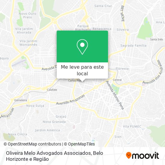 Oliveira Melo Advogados Associados mapa