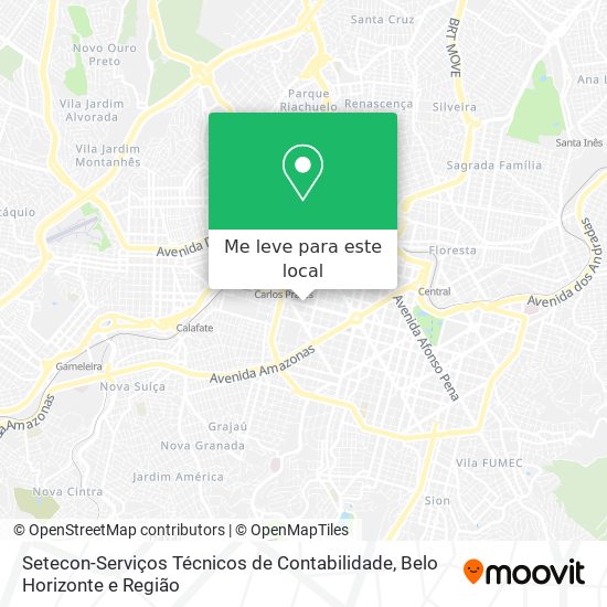 Setecon-Serviços Técnicos de Contabilidade mapa