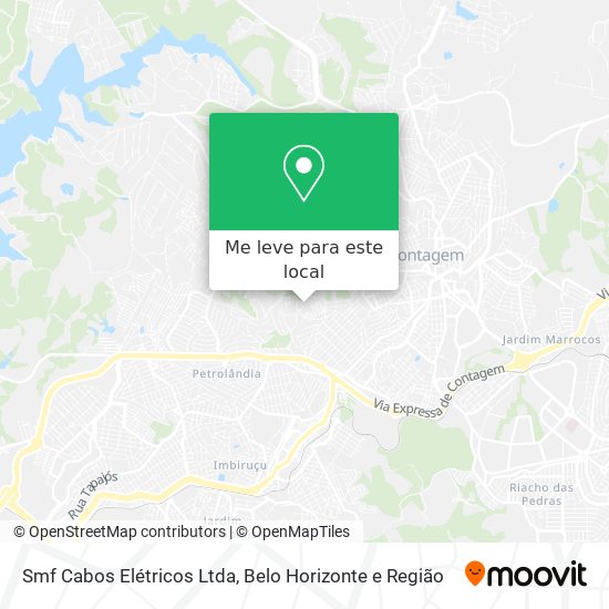 Smf Cabos Elétricos Ltda mapa