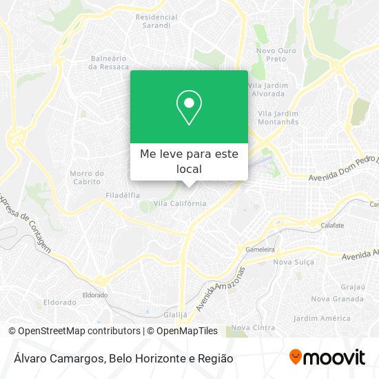 Álvaro Camargos mapa