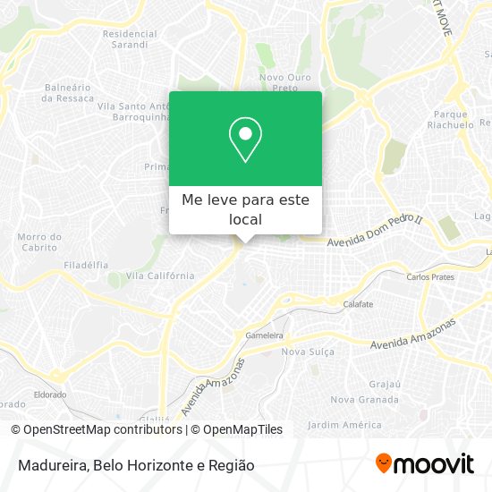 Madureira mapa