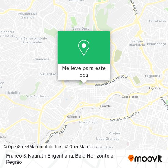 Franco & Naurath Engenharia mapa