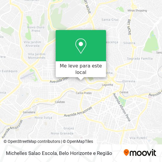 Michelles Salao Escola mapa