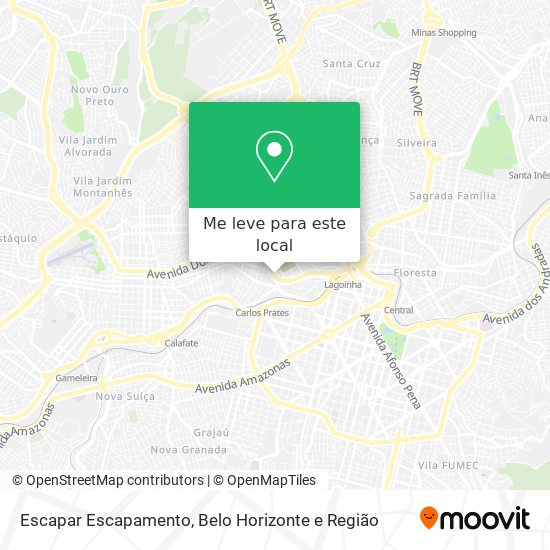Escapar Escapamento mapa