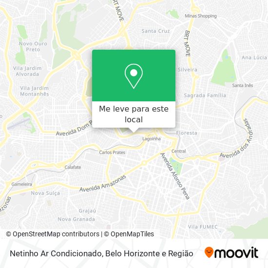 Netinho Ar Condicionado mapa