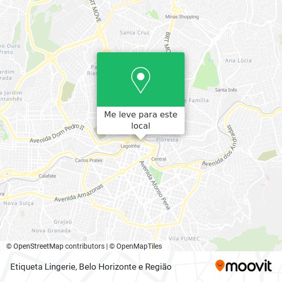 Etiqueta Lingerie mapa