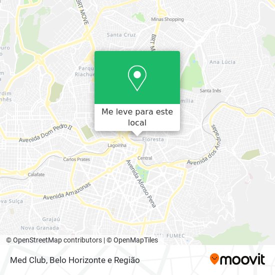 Med Club mapa