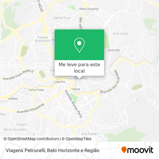 Viagens Petrucelli mapa