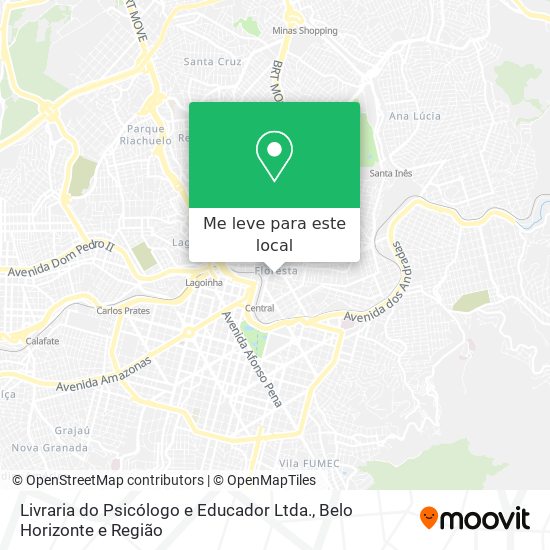 Livraria do Psicólogo e Educador Ltda. mapa
