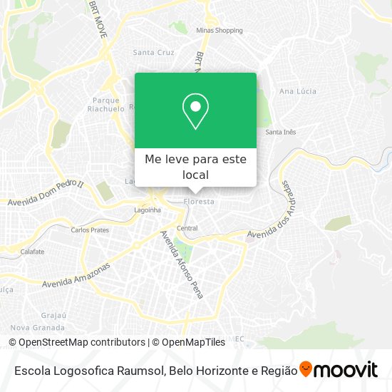 Escola Logosofica Raumsol mapa