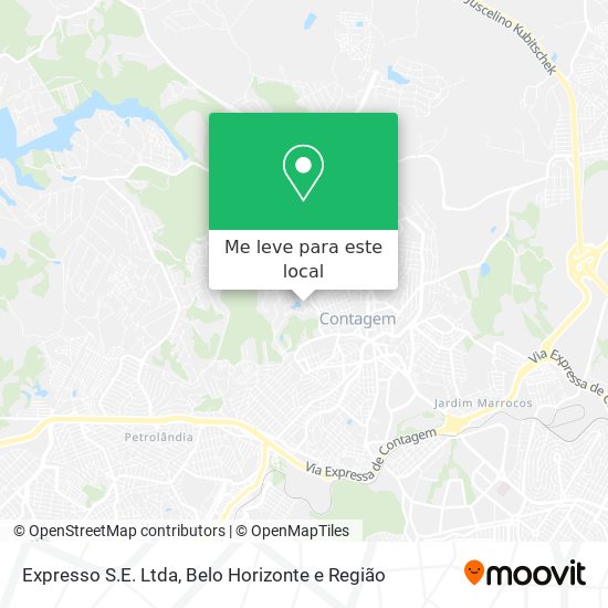 Expresso S.E. Ltda mapa