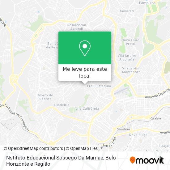 Nstituto Educacional Sossego Da Mamae mapa