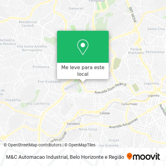 M&C Automacao Industrial mapa