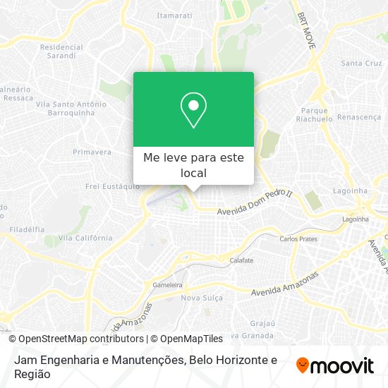 Jam Engenharia e Manutenções mapa