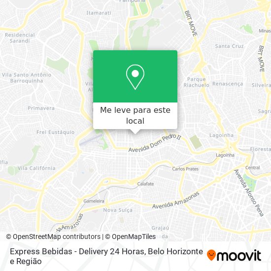 Express Bebidas - Delivery 24 Horas mapa