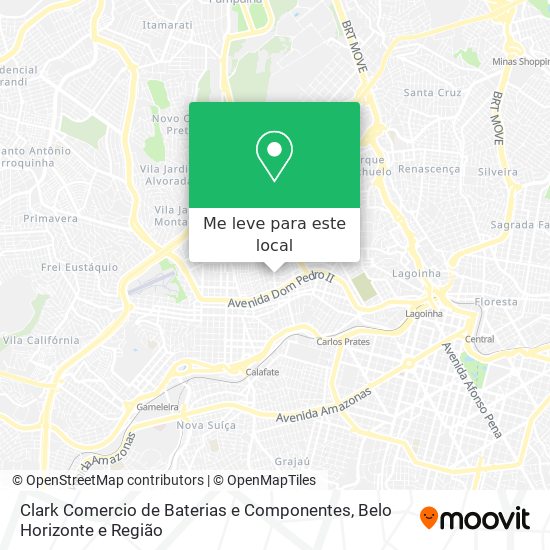 Clark Comercio de Baterias e Componentes mapa