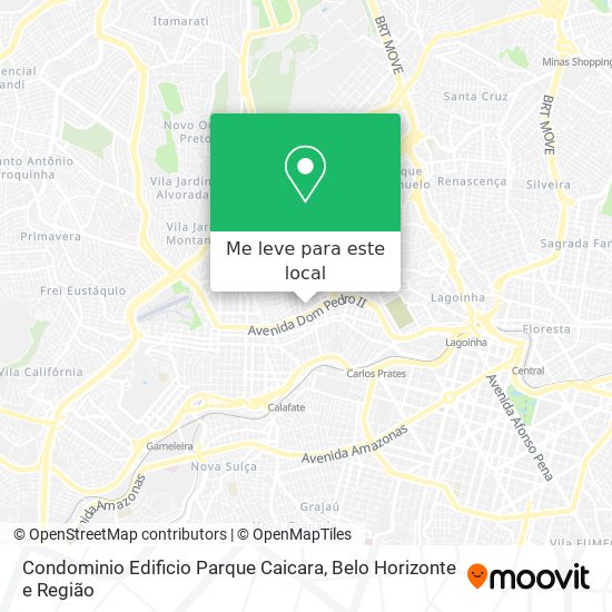 Condominio Edificio Parque Caicara mapa