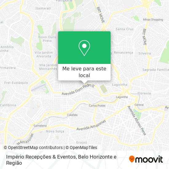 Império Recepções & Eventos mapa