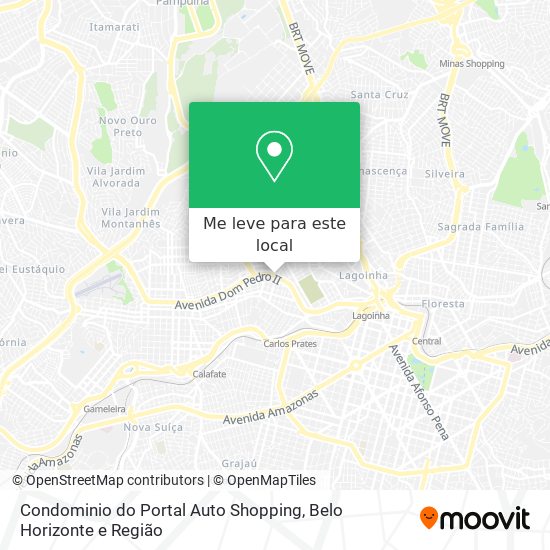 Condominio do Portal Auto Shopping mapa