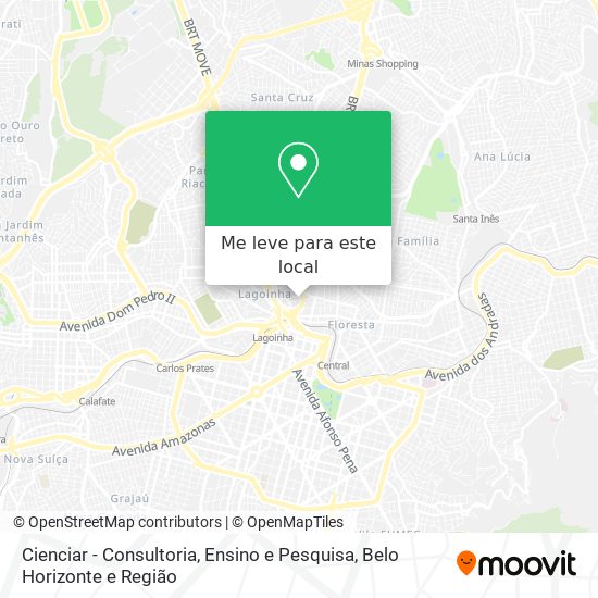 Cienciar - Consultoria, Ensino e Pesquisa mapa