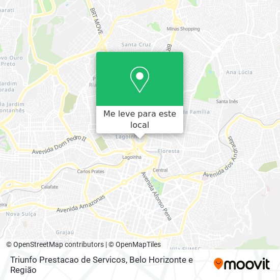 Triunfo Prestacao de Servicos mapa