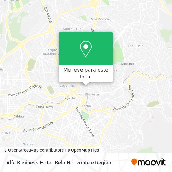 Alfa Business Hotel mapa