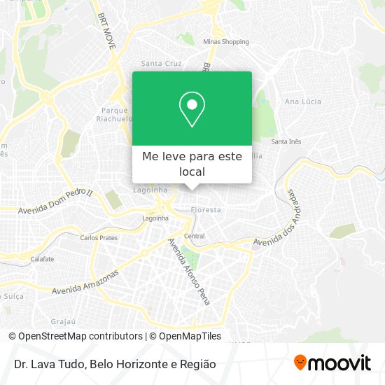 Dr. Lava Tudo mapa