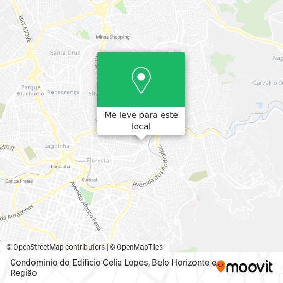 Condominio do Edificio Celia Lopes mapa