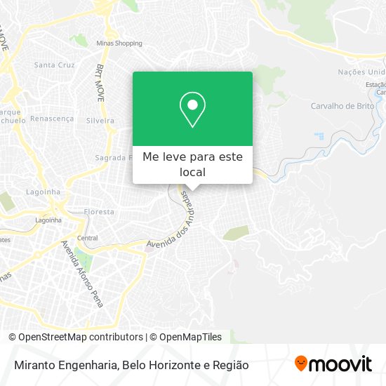 Miranto Engenharia mapa