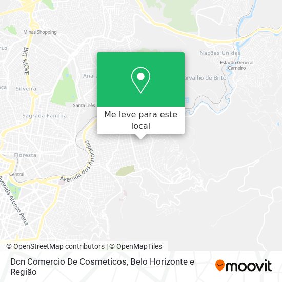Dcn Comercio De Cosmeticos mapa