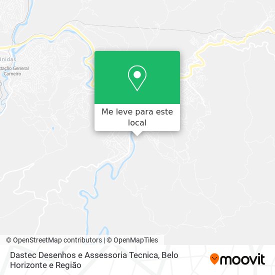 Dastec Desenhos e Assessoria Tecnica mapa