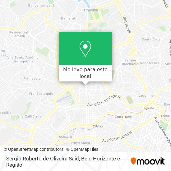 Sergio Roberto de Oliveira Said mapa