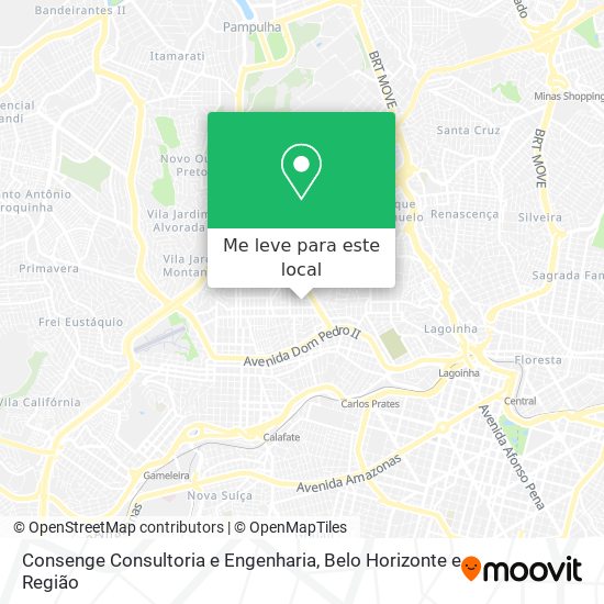 Consenge Consultoria e Engenharia mapa
