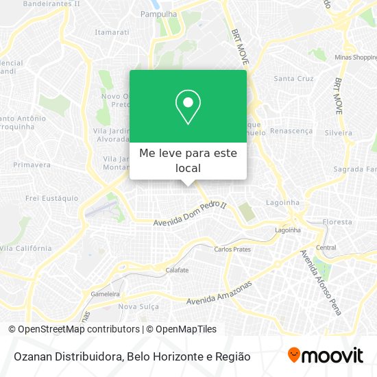 Ozanan Distribuidora mapa
