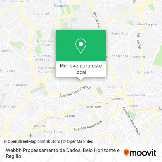 Webbh Processamento de Dados mapa