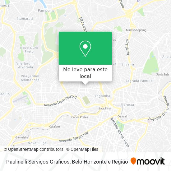 Paulinelli Serviços Gráficos mapa