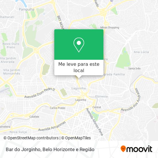 Bar do Jorginho mapa