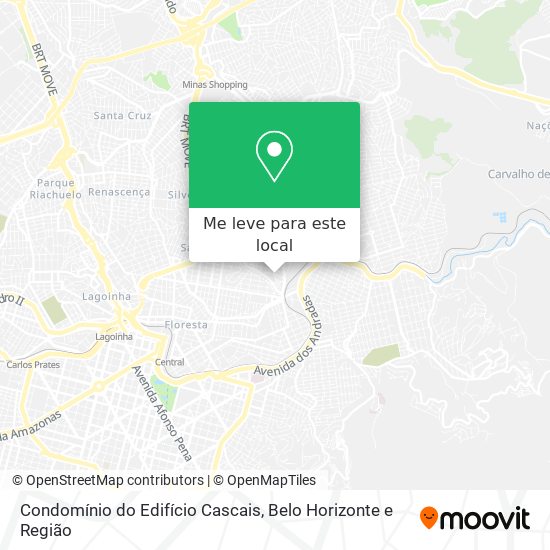 Condomínio do Edifício Cascais mapa