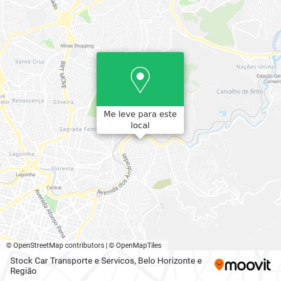 Stock Car Transporte e Servicos mapa